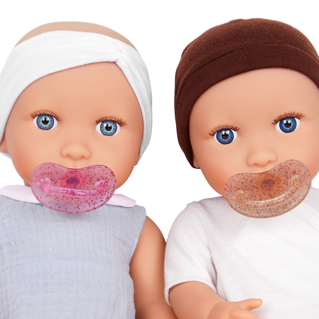 Baby Doll Twins Set Fair Skin Tone Twin Dolls LullaBaby