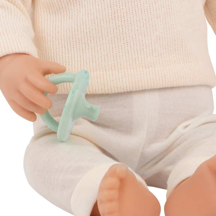 LullaBaby Doll & Green Pacifier