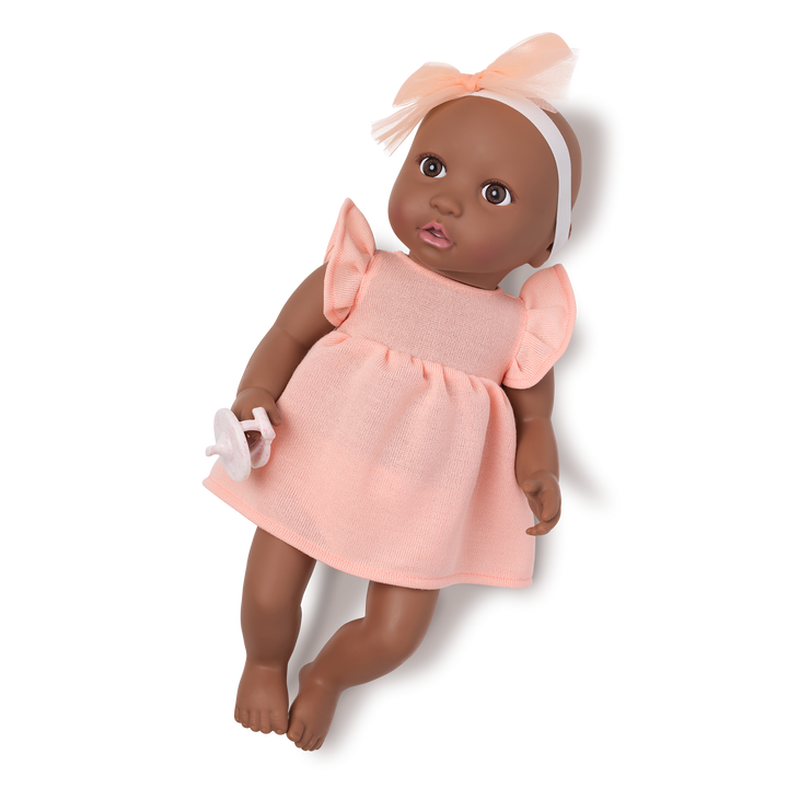 LullaBaby Doll in Pink Dress
