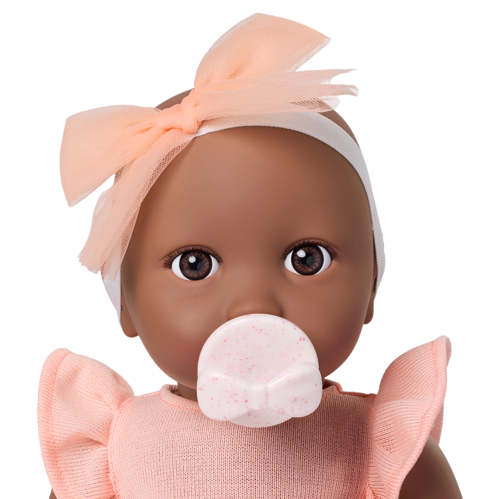 LullaBaby Doll in Pink Dress