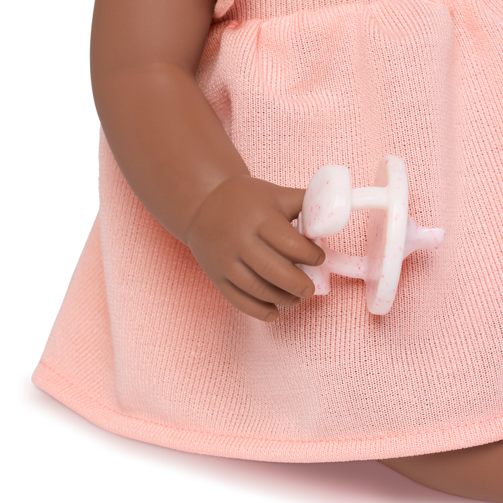 LullaBaby Doll in Pink Dress