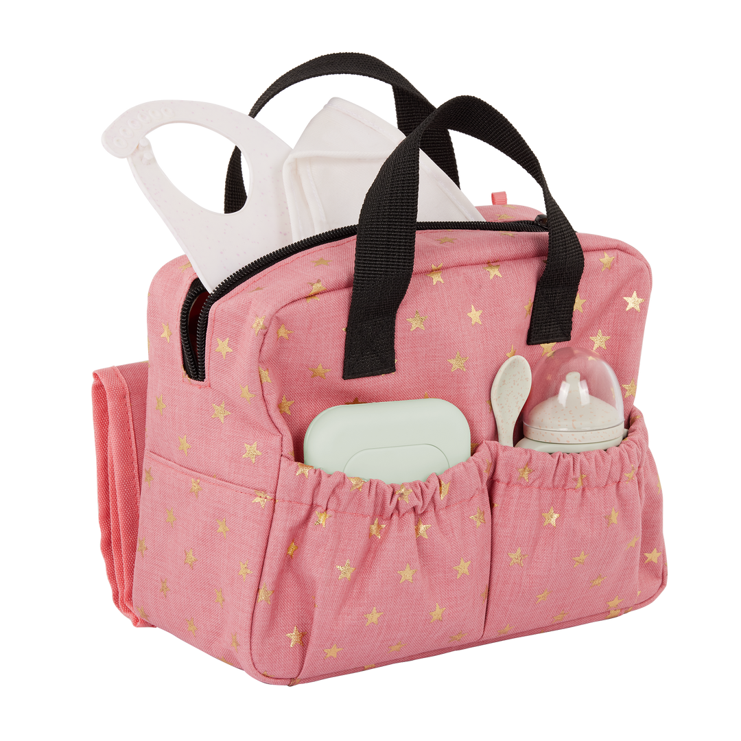 Doll Diaper Bag Set Accessories LullaBaby LullaBaby Australia