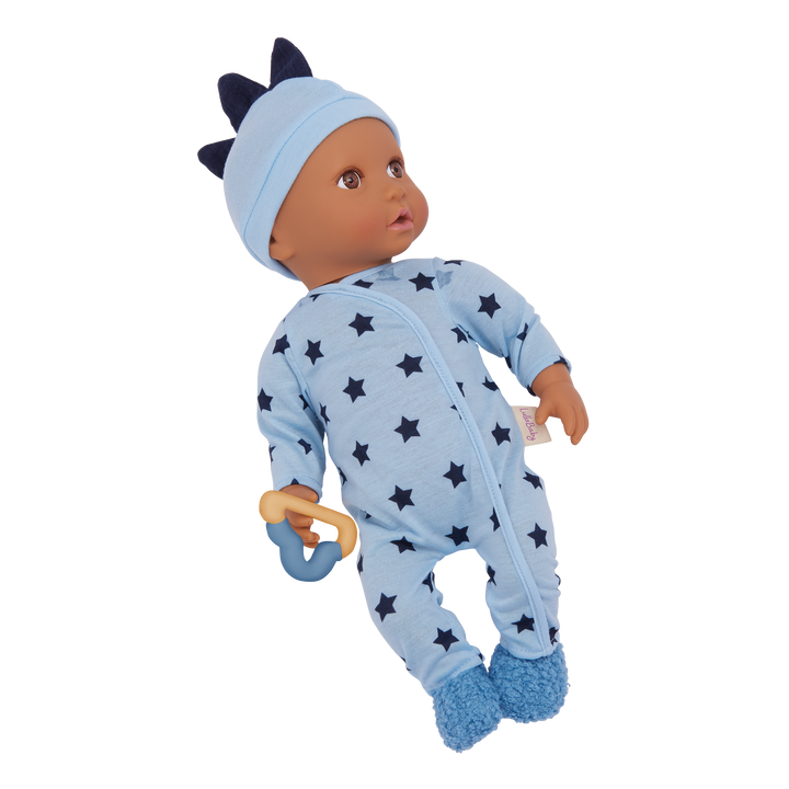 LullaBaby Boy Doll Blue Pajama Outfit