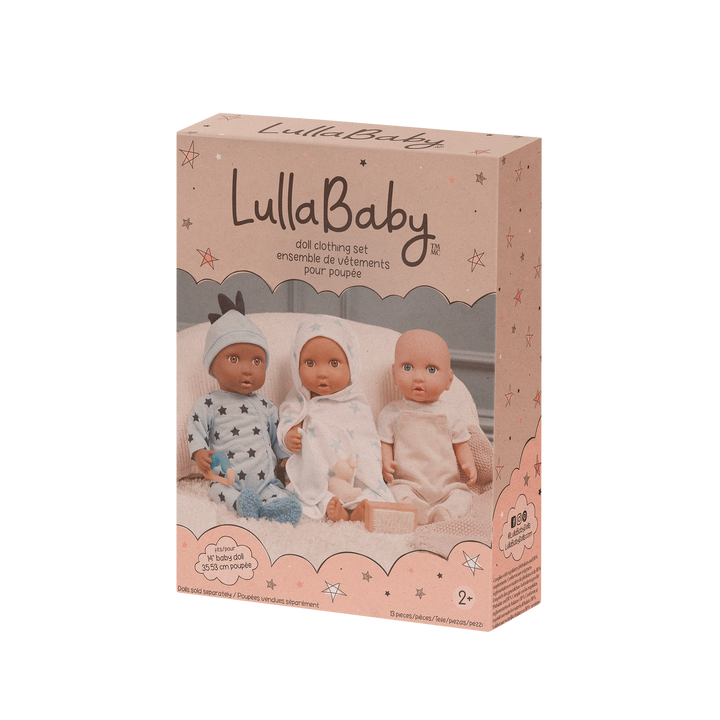 LullaBaby Boy Doll Clothing Set